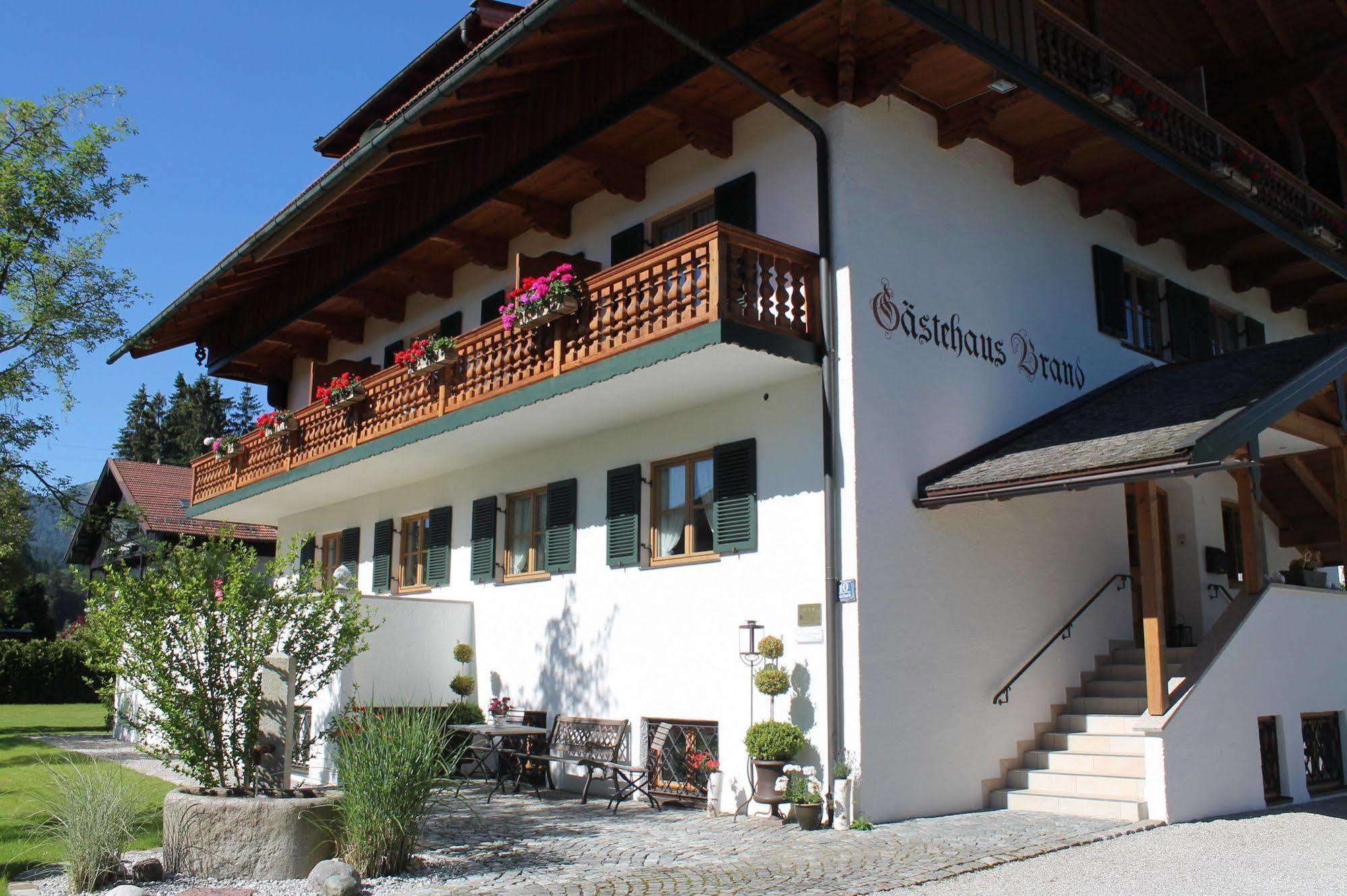 Hotel Garni Gaestehaus Brand Bad Wiessee Exteriér fotografie